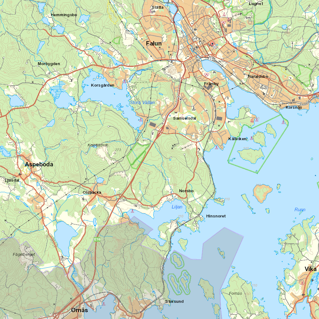 karta över runn Runns norra öar   Startsida