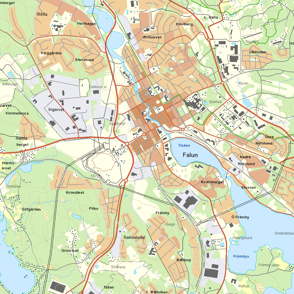 Karta Falun Centrum – Karta 2020